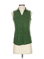 Talbots Sleeveless Button Down Shirt