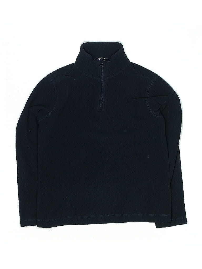 Click to view more detailed imagery on our partner's website Pre-owned Lands' End Kids' Turtleneck Sweater In Blue