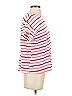 Pomander Place 100% Cotton Stripes Red Short Sleeve T-Shirt Size XS - photo 3