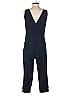 Drew Solid Blue Jumpsuit Size S - photo 2
