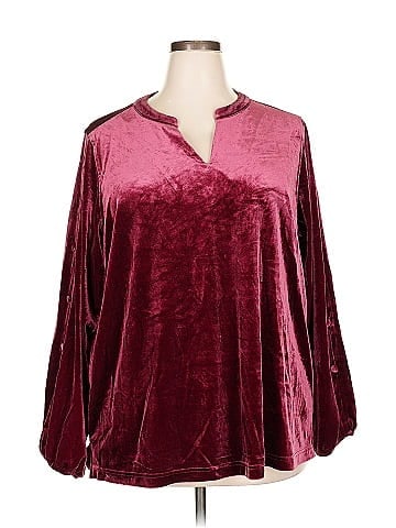 Belle By Kim Gravel Long Sleeve Blouse (view 1)