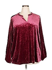 Belle By Kim Gravel Long Sleeve Blouse