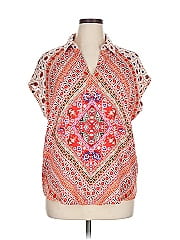 Rachel Zoe Tjx Short Sleeve Blouse