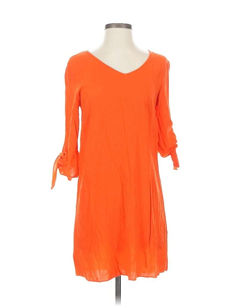H&M Pre-owned Casual Dress In Orange