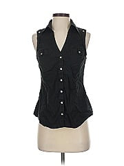Express Design Studio Sleeveless Button Down Shirt