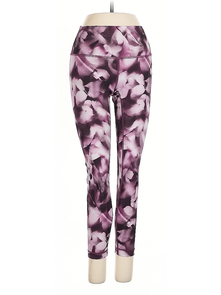 Pre-owned Lululemon Athletica Active Pants In Purple