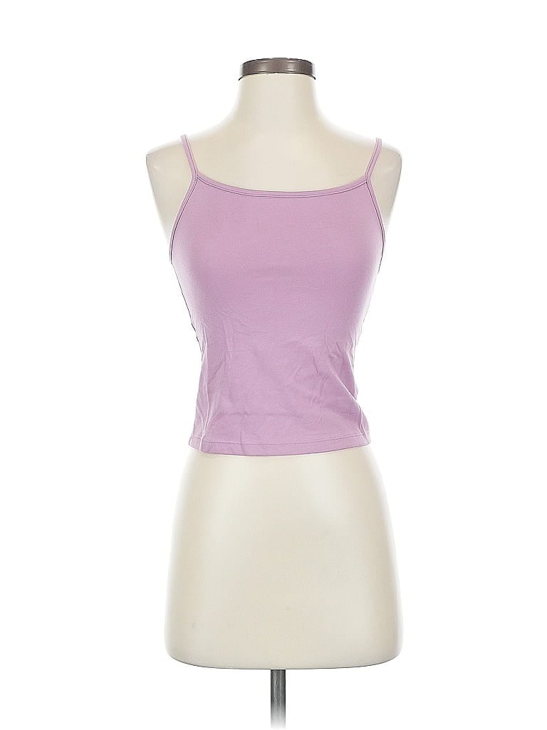 Pre-owned Wild Fable Tank Top Purple Strapless Neckline Tops