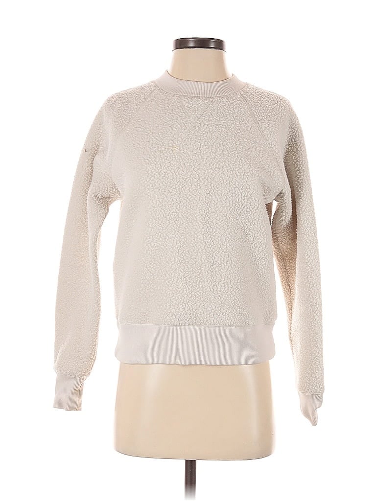 Pre-owned Everlane Pullover Sweater In White