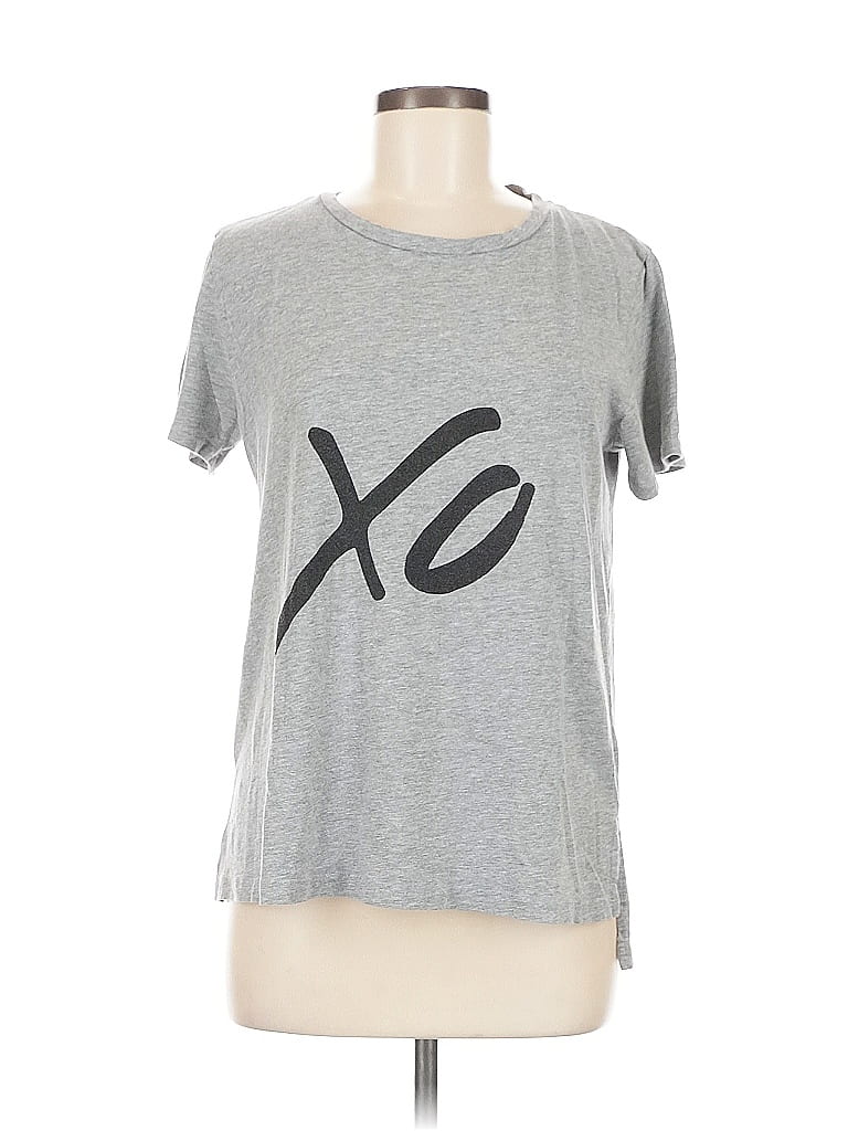 Pre-owned Banana Republic Short Sleeve T-shirt In Gray