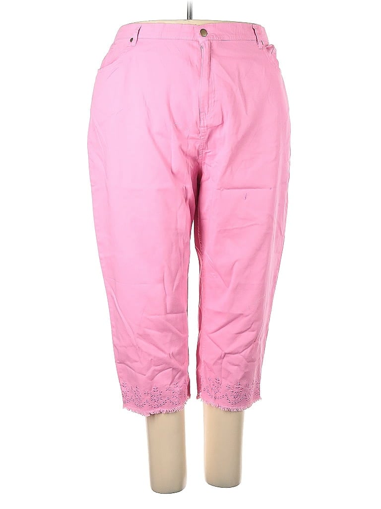 Pre-owned Assorted Brands Casual Pants In Pink