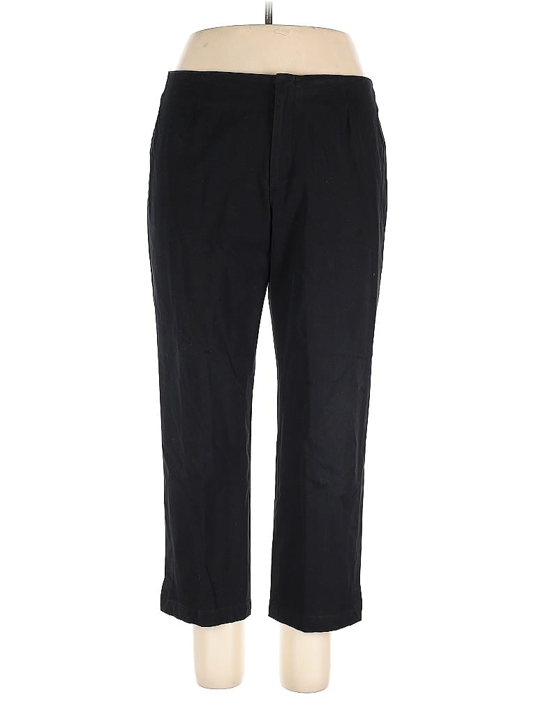 Pre-owned Dana Buchman Casual Pants In Black