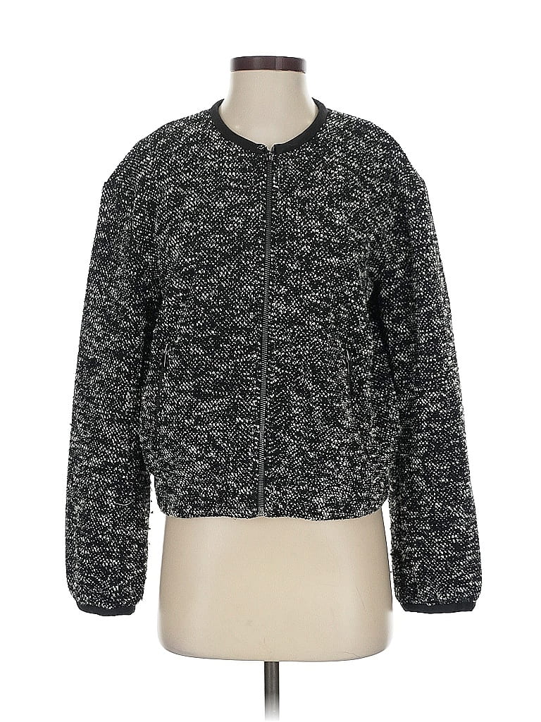 Pre-owned Ann Taylor Cardigan Sweater In Black