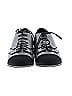 Chanel Metallic Gray Silver Glitter Fabric Grosgrain Lace-Up Oxford Size EU 37 (wide) - photo 2