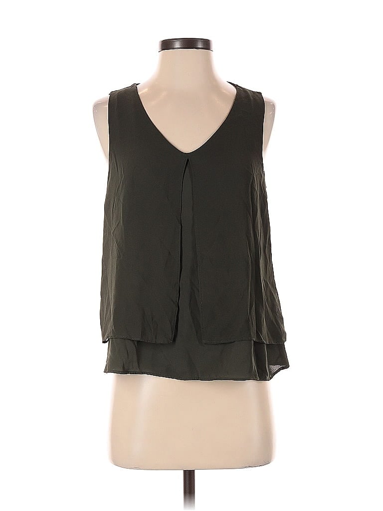 Pre-owned Forever 21 Sleeveless Blouse In Black