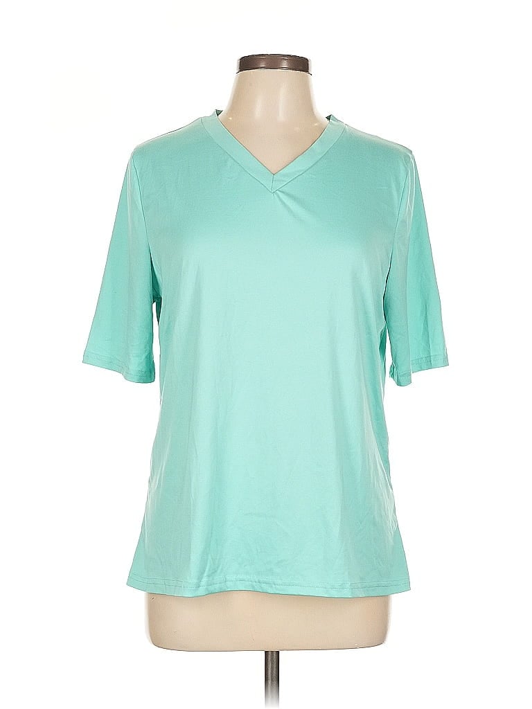 Pre-owned Unbranded Short Sleeve T-shirt In Blue