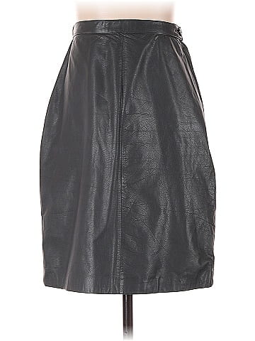 Assorted Brands Faux Leather Skirt (view 2)