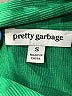 pretty garbage Polka Dots Green Long Sleeve Blouse Size S - photo 7