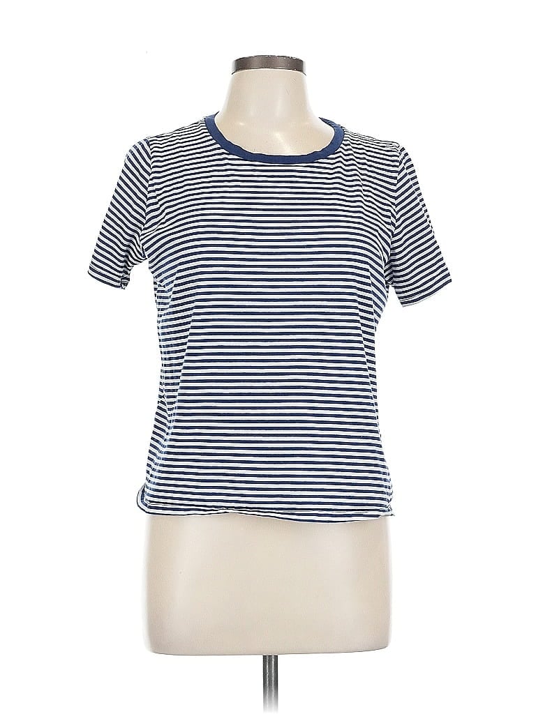 ELLA MOSS Pre-owned Short Sleeve T-shirt In Blue