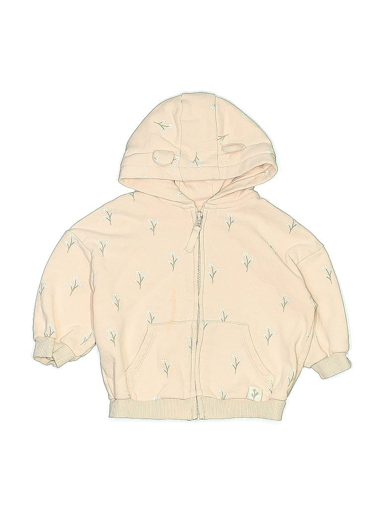 NEXT Pre-owned Kids' Zip Up Hoodie In Pink
