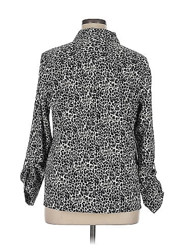 Notations Long Sleeve Blouse (view 2)