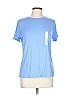 Nine West Blue Active T-Shirt Size L - photo 1