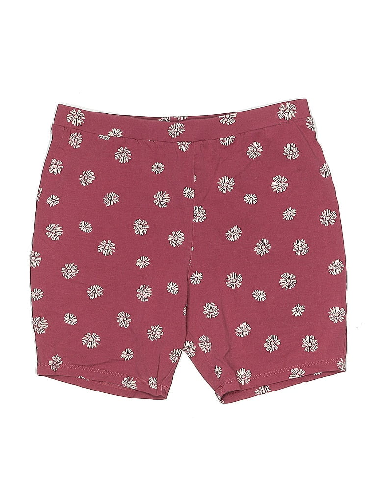 Pre-owned Unbranded Kids' Shorts In Burgundy