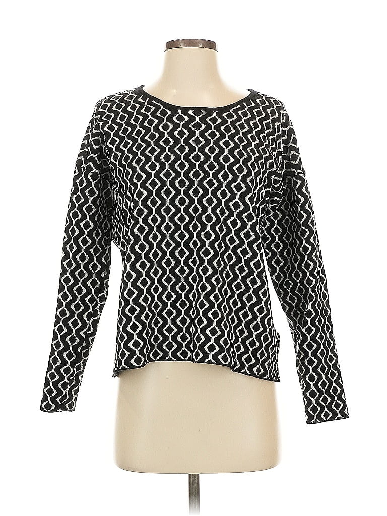 Pre-owned Assorted Brands Pullover Sweater In Black