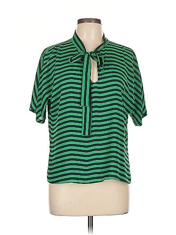 7th Avenue Design Studio New York & Company Short Sleeve Blouse (view 1)