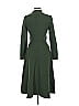 Black Halo Solid Green Casual Dress Size 6 - photo 2