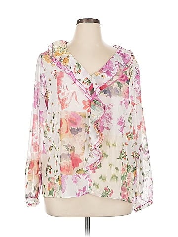 Philosophy Republic Clothing 3/4 Sleeve Blouse (view 1)