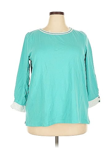 Talbots Outlet 3/4 Sleeve Top (view 1)