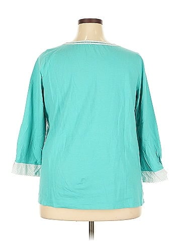 Talbots Outlet 3/4 Sleeve Top (view 2)