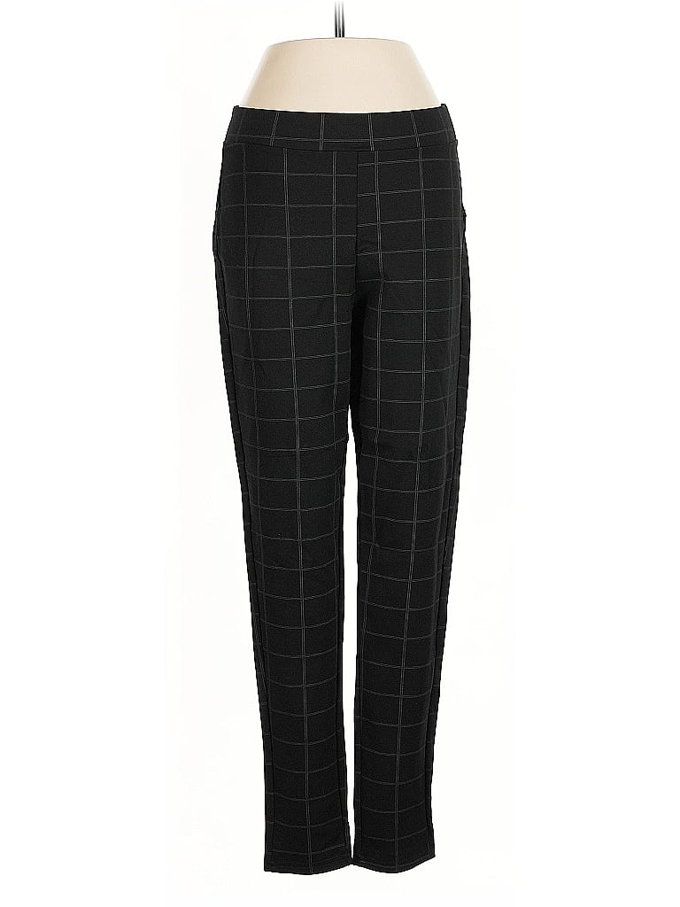 Kay Unger Plaid Black Dress Pants Size S - photo 1