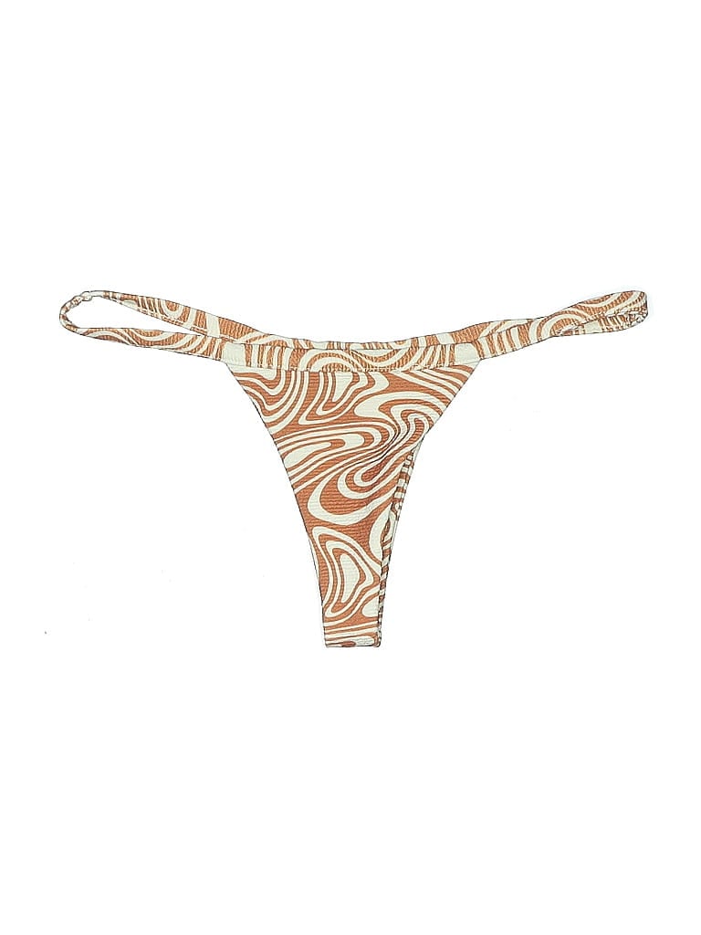 Pre-owned Mello The Label Swimsuit Bottoms In Brown