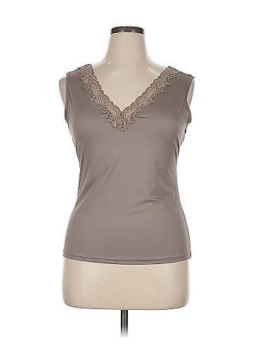Jones New York Sleeveless T-Shirt (view 1)