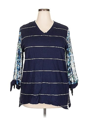 Westbound 3/4 Sleeve Blouse (view 1)