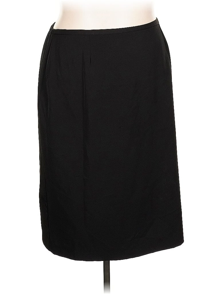 Pre-owned Unbranded Formal Skirt In Black