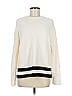 Lou & Grey 100% Cotton Ivory Pullover Sweater Size M - photo 1