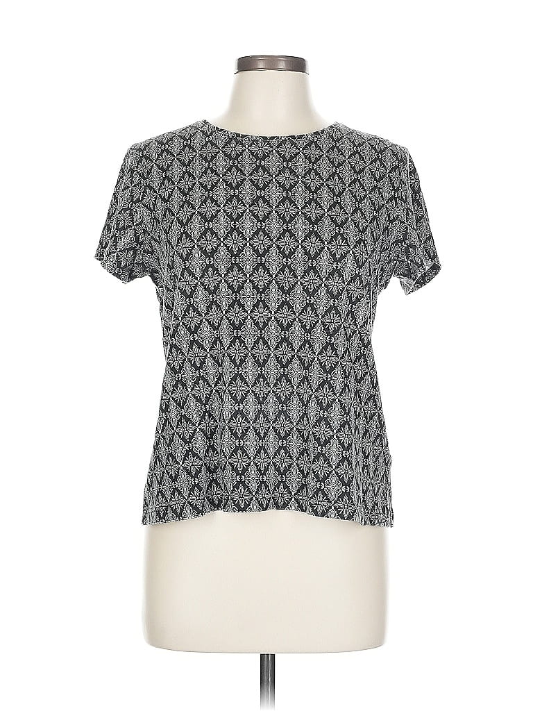 Pre-owned Croft & Barrow Short Sleeve T-shirt In Gray