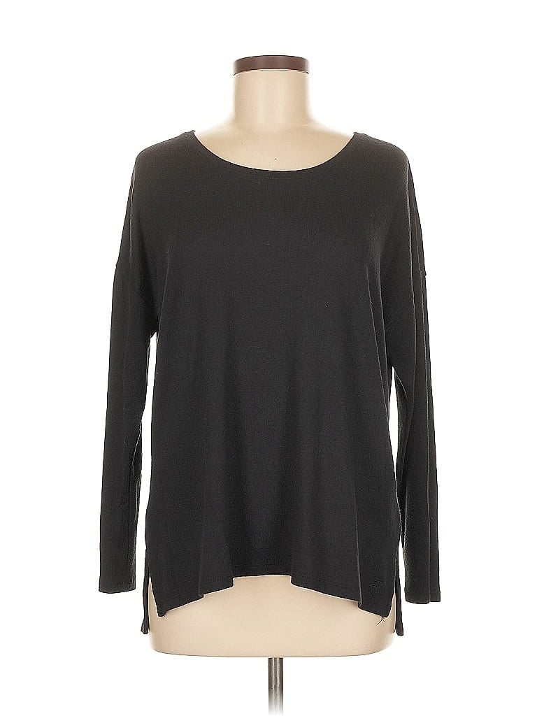 BANANA REPUBLIC Pre-owned Long Sleeve T-shirt In Black