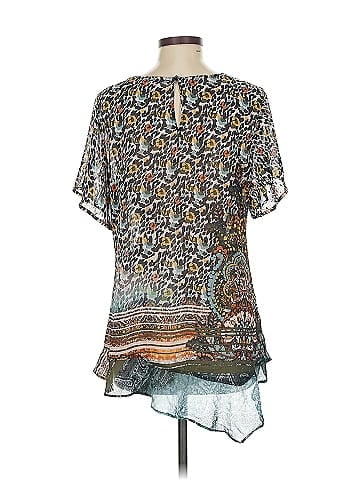 One World Short Sleeve Blouse (view 2)