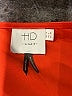 HD in Paris 100% Polyester Orange Short Sleeve Blouse Size 6 - photo 7