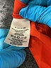 HD in Paris 100% Polyester Orange Short Sleeve Blouse Size 6 - photo 8
