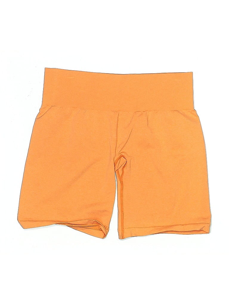 Pre-owned Nvgtn Athletic Shorts In Orange
