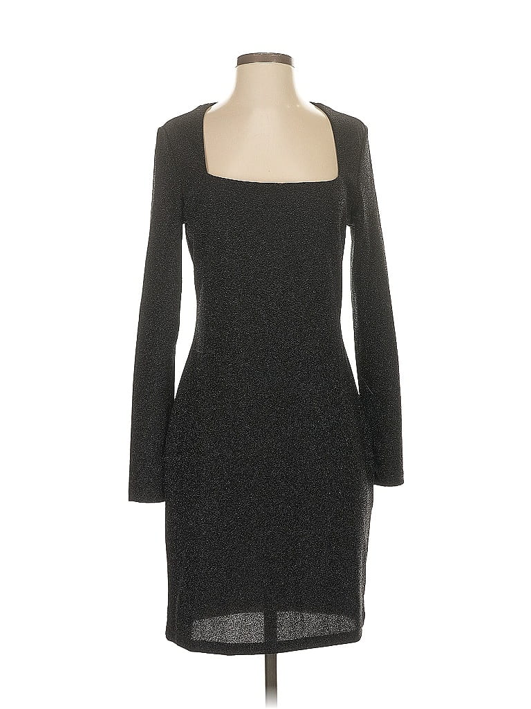 Pre-owned H&m Cocktail Dress In Gray