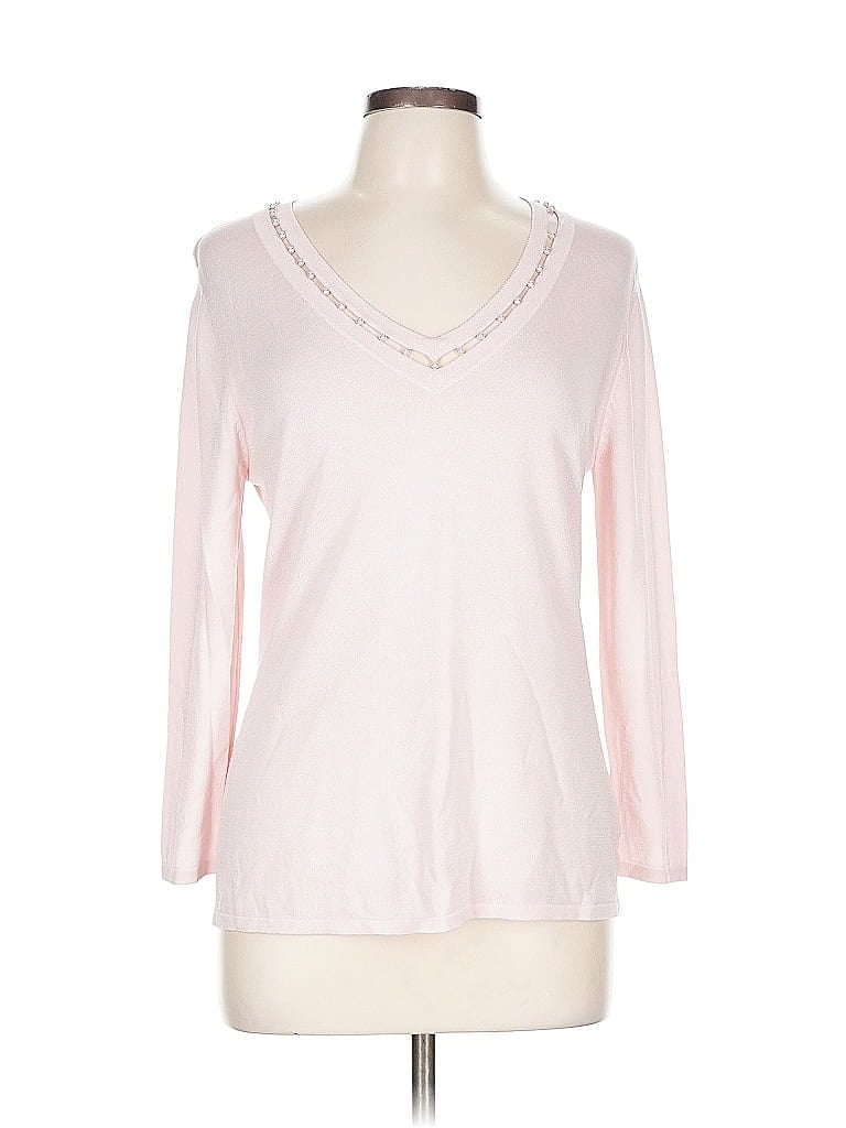 Pre-owned Carlisle Pullover Sweater In Pink