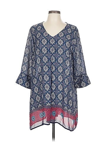 Noelle 3/4 Sleeve Blouse (view 1)