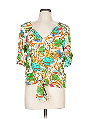 Rose + Olive Short Sleeve Blouse