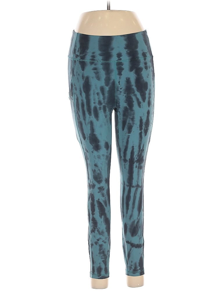 Pre-owned Lululemon Athletica Leggings In Blue