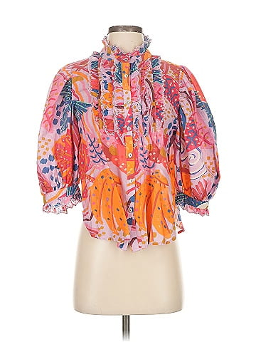 FARM Rio 3/4 Sleeve Blouse (view 1)
